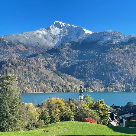 Schossleitner - Der Wohlfuehl-ansitz Am Wolfgangsee Mit Weitblick * 성길벤